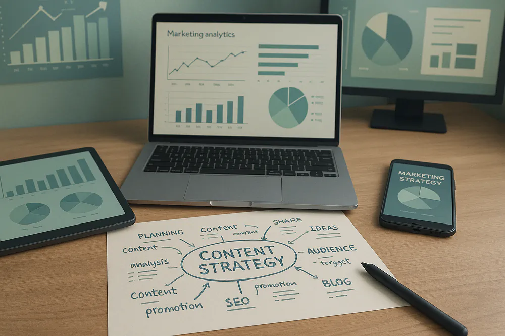 تدوین استراتژی تولید محتوا (راهنمای جامع + مثال کاربردی)