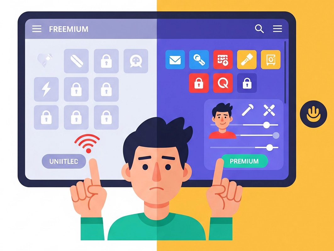 مدل فریمیوم چیست؟ راهنمای کامل پیاده‌سازی + مثال‌ های موفق