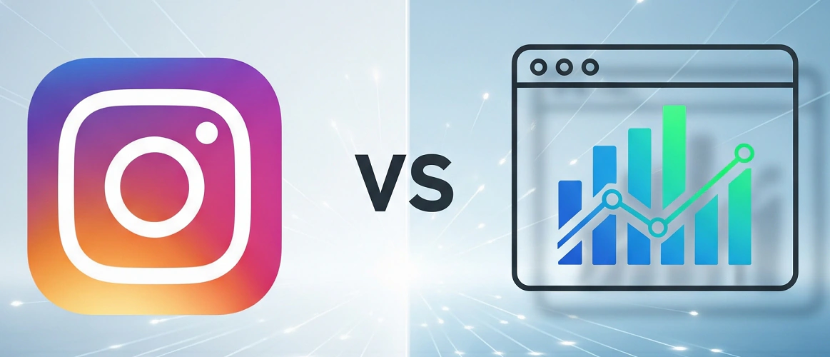 سایت یا اینستاگرام: کدام برای کسب و کار شما بهتر است؟