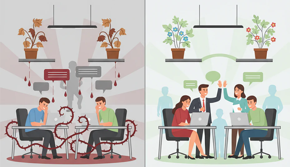 بی‌ احترامی در محل کار: راهنمای کامل مقابله با این سم پنهان