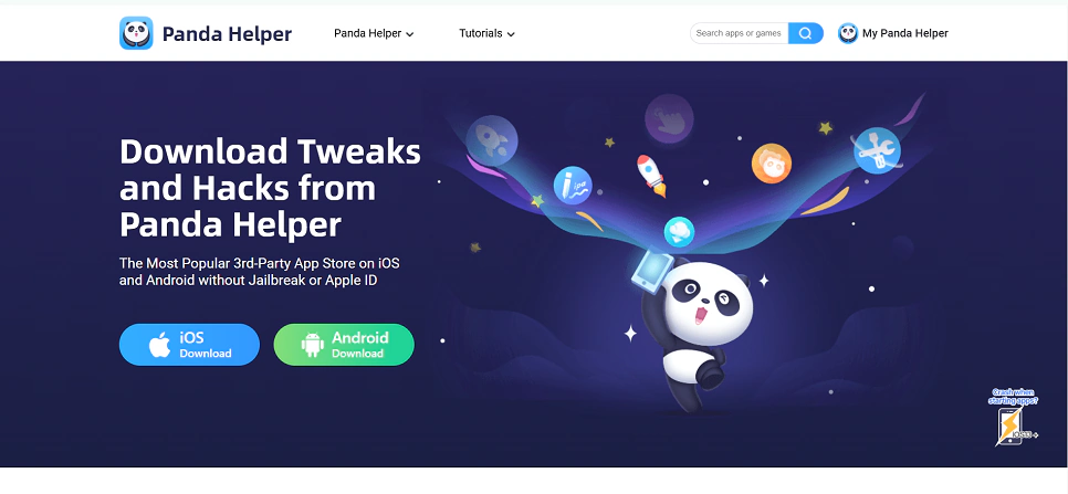 Panda Helper جایگزین اپ استور