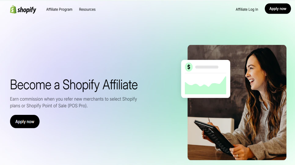سیستم همکاری در فروش Shopify