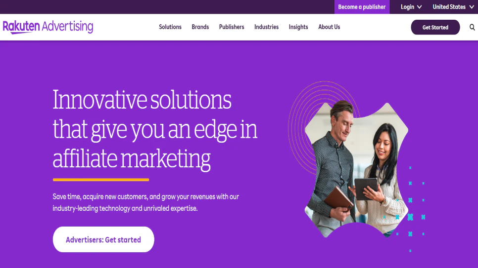 سیستم همکاری در فروش Rakuten Marketing Affiliates