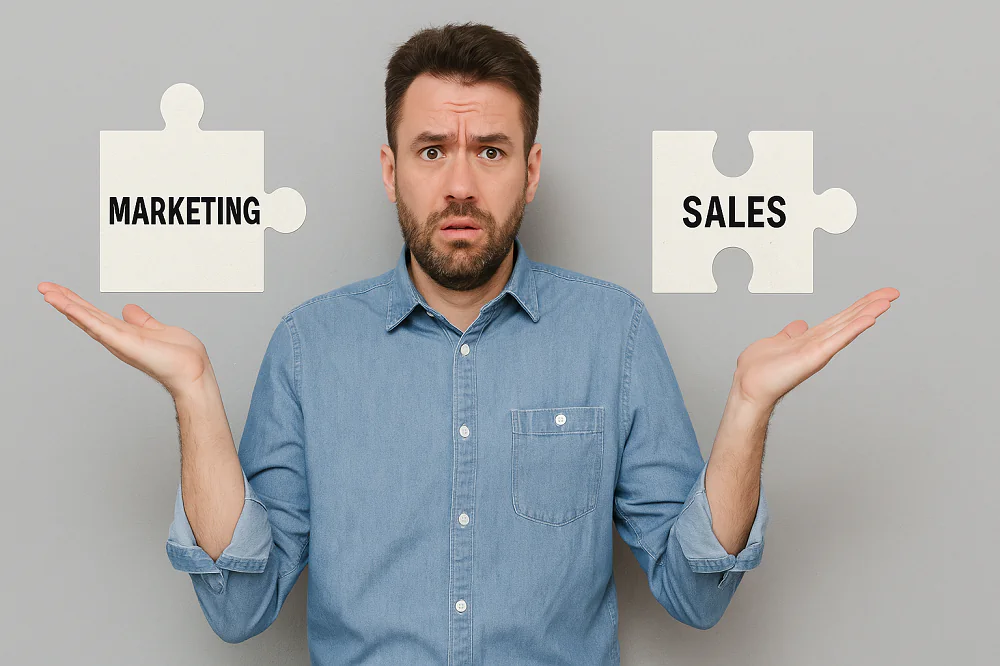 چرا بسیاری از افراد بازاریابی و فروش را با هم اشتباه می گیرند؟