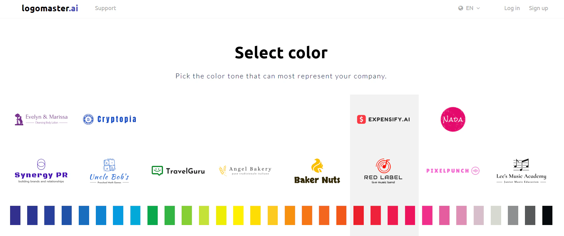 آموزش گام به گام طراحی لوگو با هوش مصنوعی رایگان Logomaster.ai (۵)