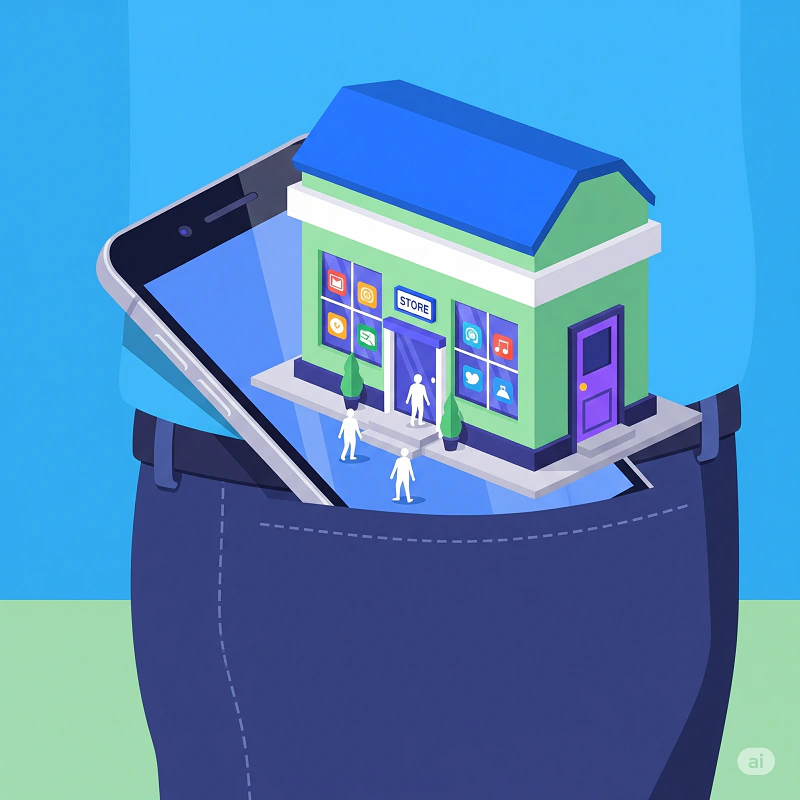 کسب وکار شما آماده حضور در جیب مشتریان است؟