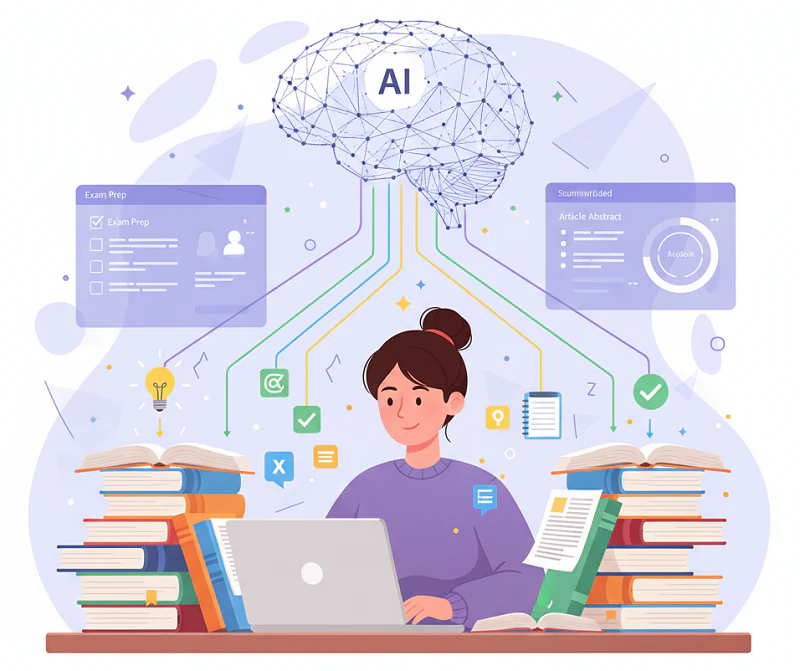 کتابخانه پرامپت دانشجویان و پژوهشگران (Academia & Students)