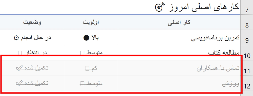 تغییر وضعیت اتوماتیک